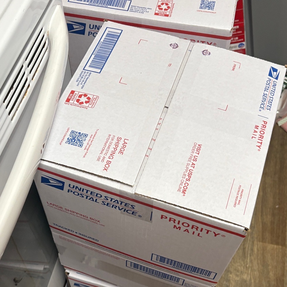 USPS Priority Mail Shipping Boxes